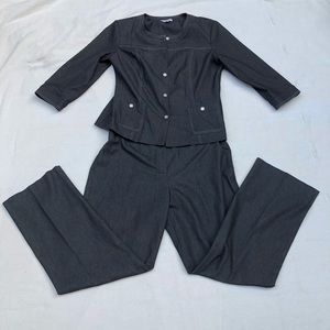 R & K Originals Womens 2-Piece Pant Suit Sz 12